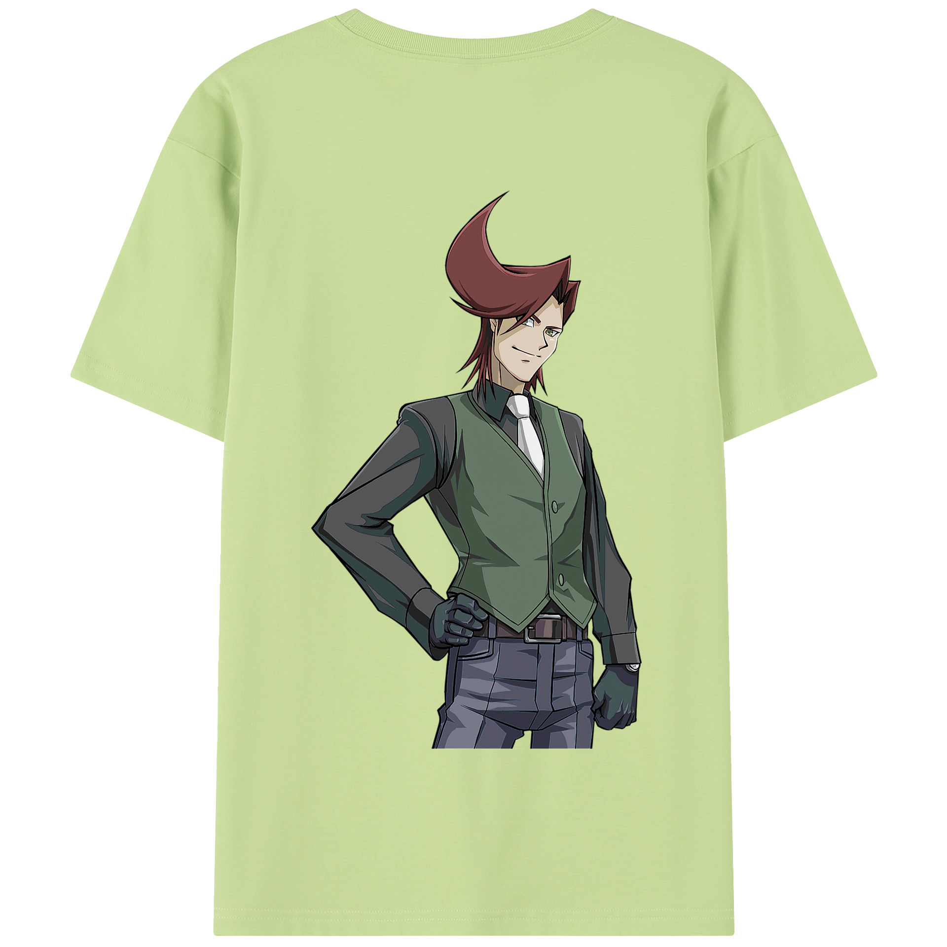（画像用） 遊☆戯☆王 Yu-Gi-Oh! 綿100％半袖Tシャツ（背面プリント）